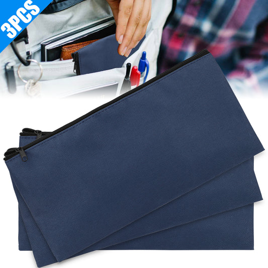 3pcs Zipper clutch bags