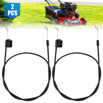2pcs Lawn Mower Engine Zone Control Cable