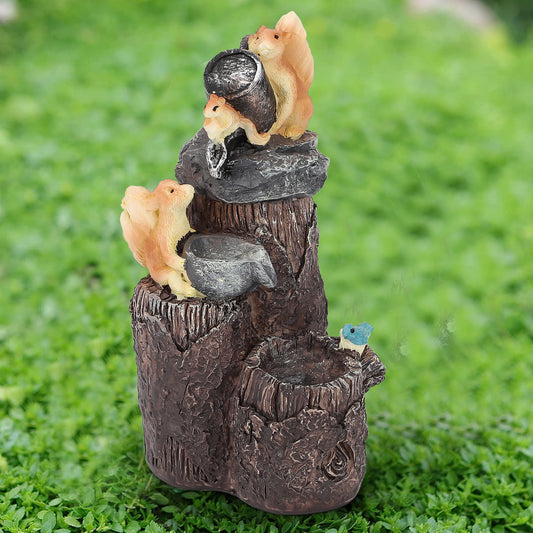 Squirrel garden ornament