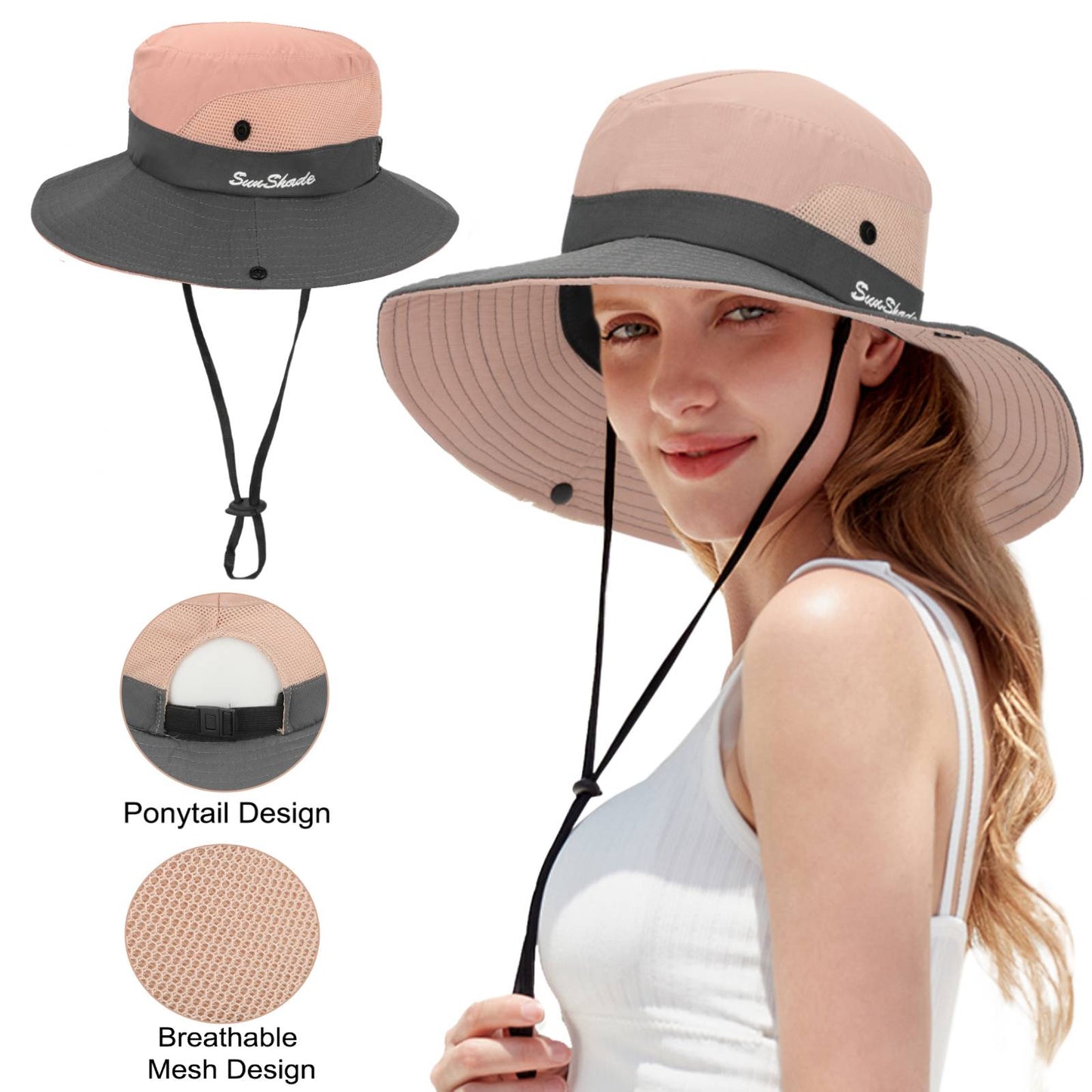 Sun Visor Hats - Ultimate Sun Protection with Wide Brim and Convertible Design