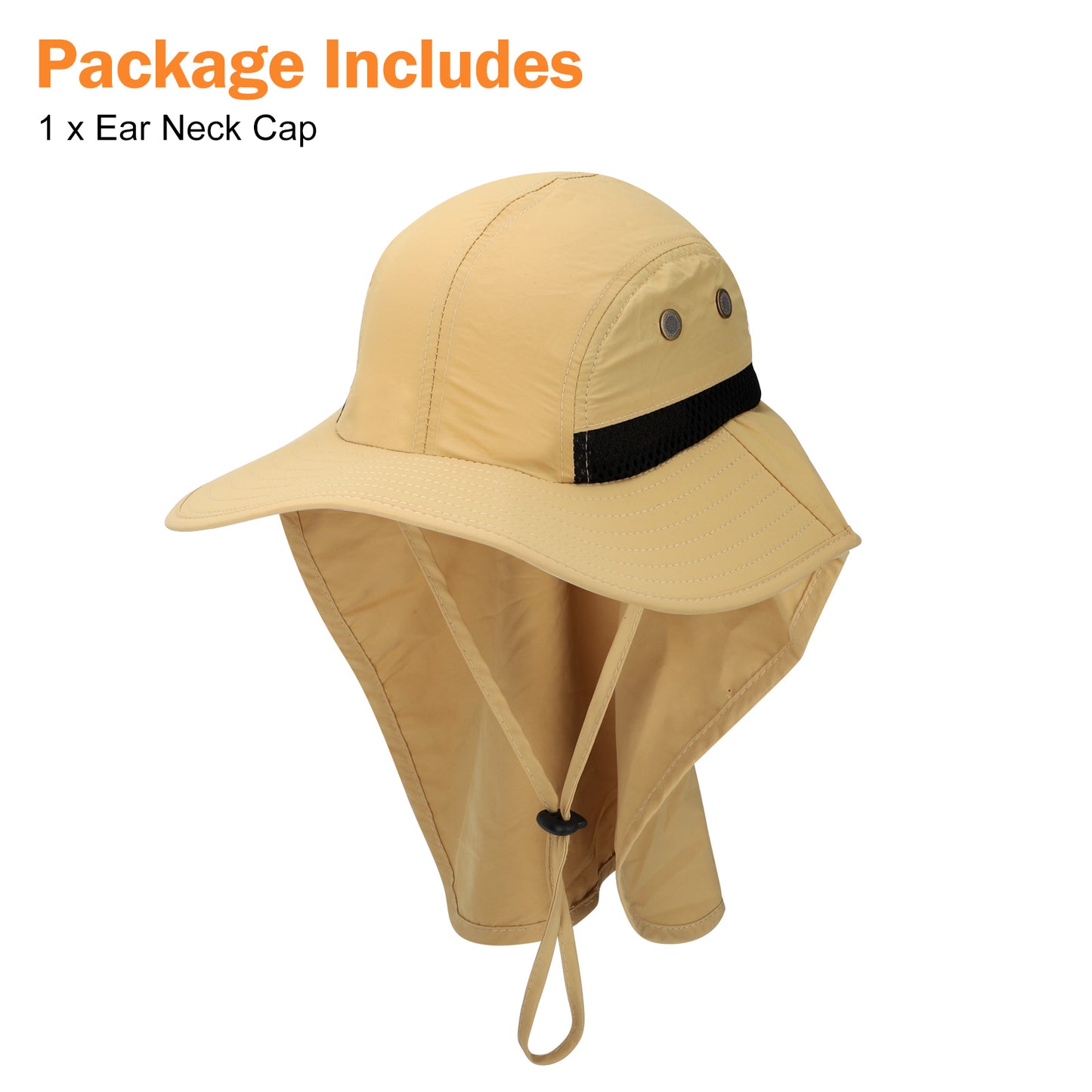 Fishing Hat Sun Visor Cap Sun Protection with Ear Neck Cover