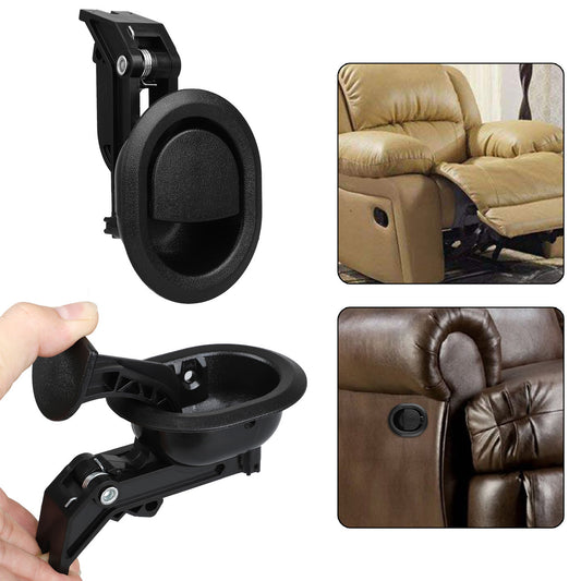 Universal Black Metal Pull Recliner Handle - fits for Ashley and Major Recliner Brands Couch Style Pull Chair Release Handle for Sofa