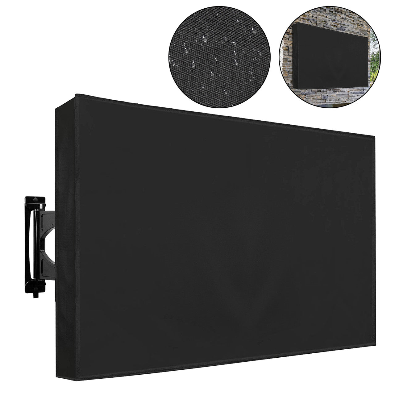 Outdoor TV Cover Weatherproof for 40-42 inch TV, Waterproof and Dustproof TV Screen Protectors for Outside LED, LCD, OLED Flat Screen TVs