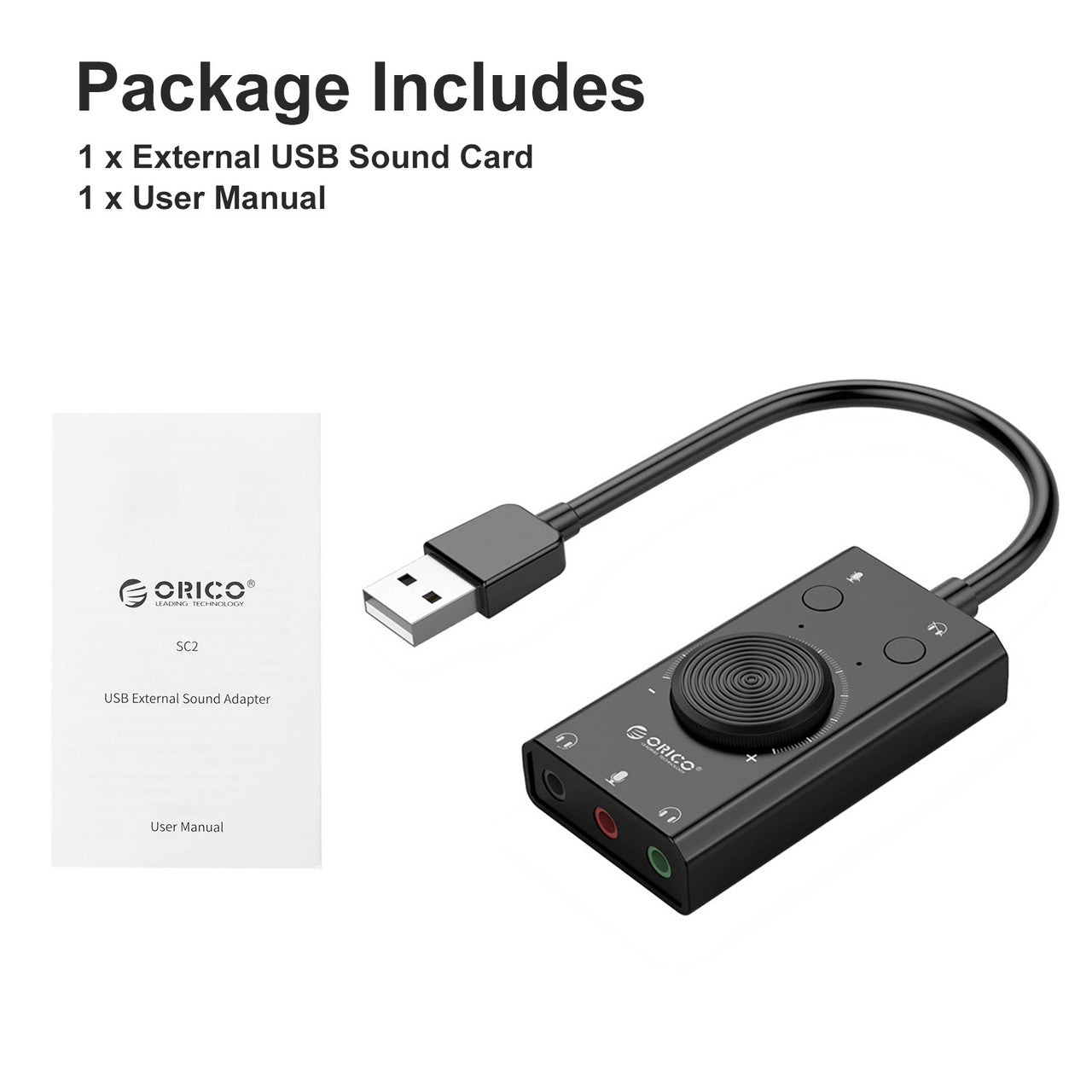 7.1 USB Sound Card Adapter, External Audio Adapter Stereo Sound Card Converter 3.5mm AUX Microphone Jack Fits for Gaming Headset Earphone PS4 Laptop Desktop Windows Mac OS Linux, Plug and Play