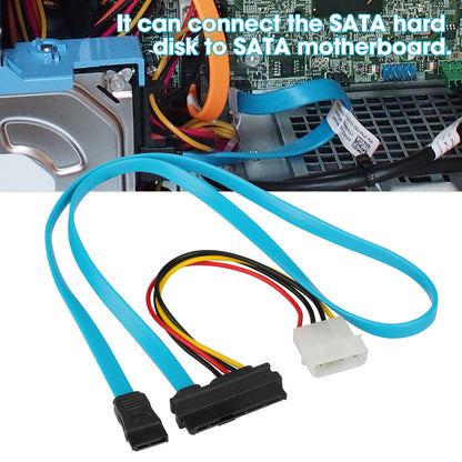 Adapter Hard Drive Splitter Data Cable for PC Making DIY Projects