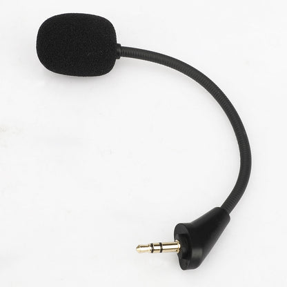 3.5mm Detachable Computer Noise Cancelling Microphone Boom for HyperX Cloud Alpha PC Headset, Black