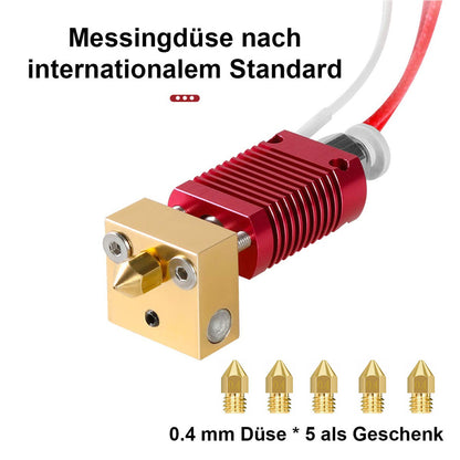 Extruder Heater Hot End Nozzle Kit for 3D Printers