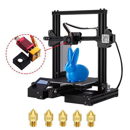 Extruder Heater Hot End Nozzle Kit for 3D Printers