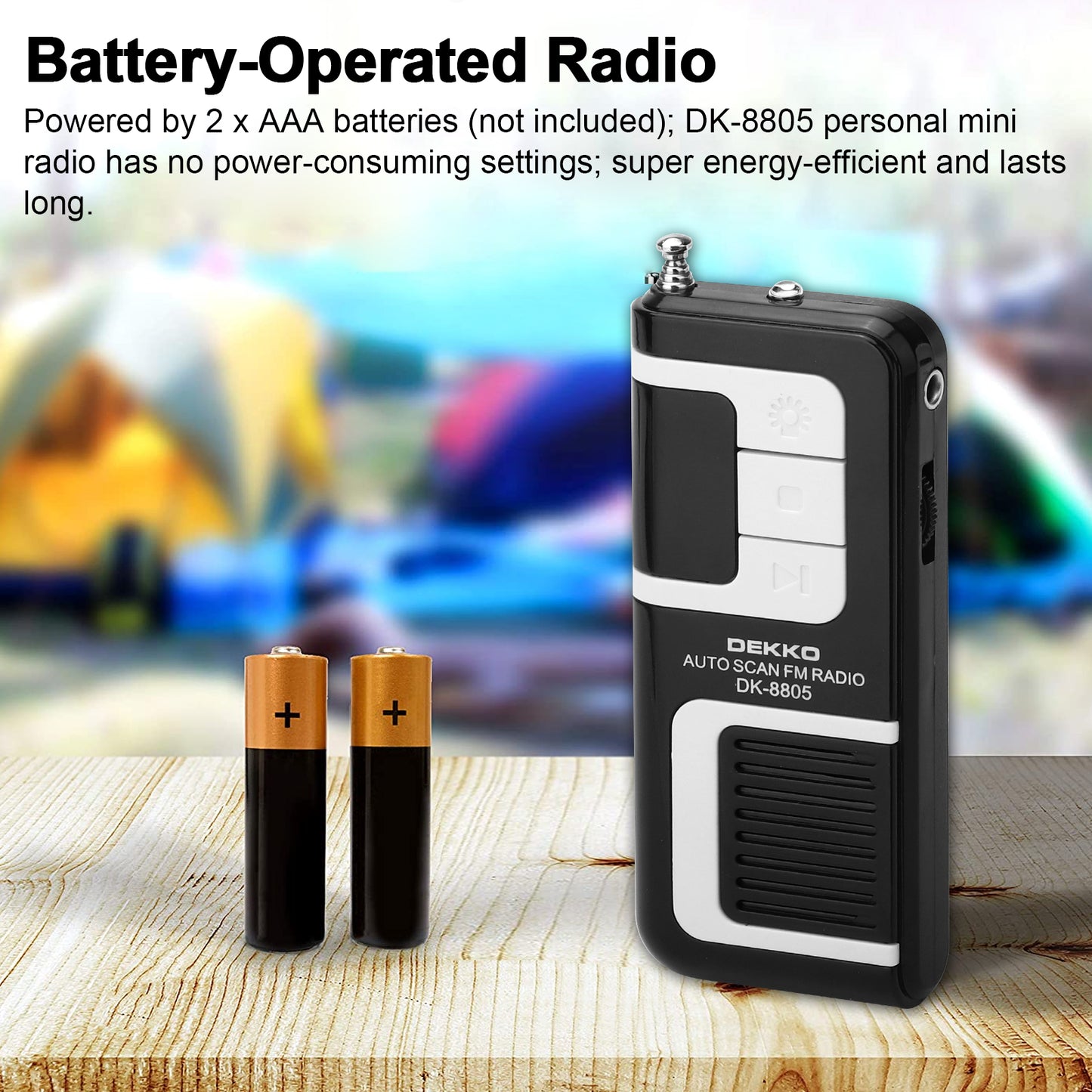 Portable Pocket Walkman FM Radio