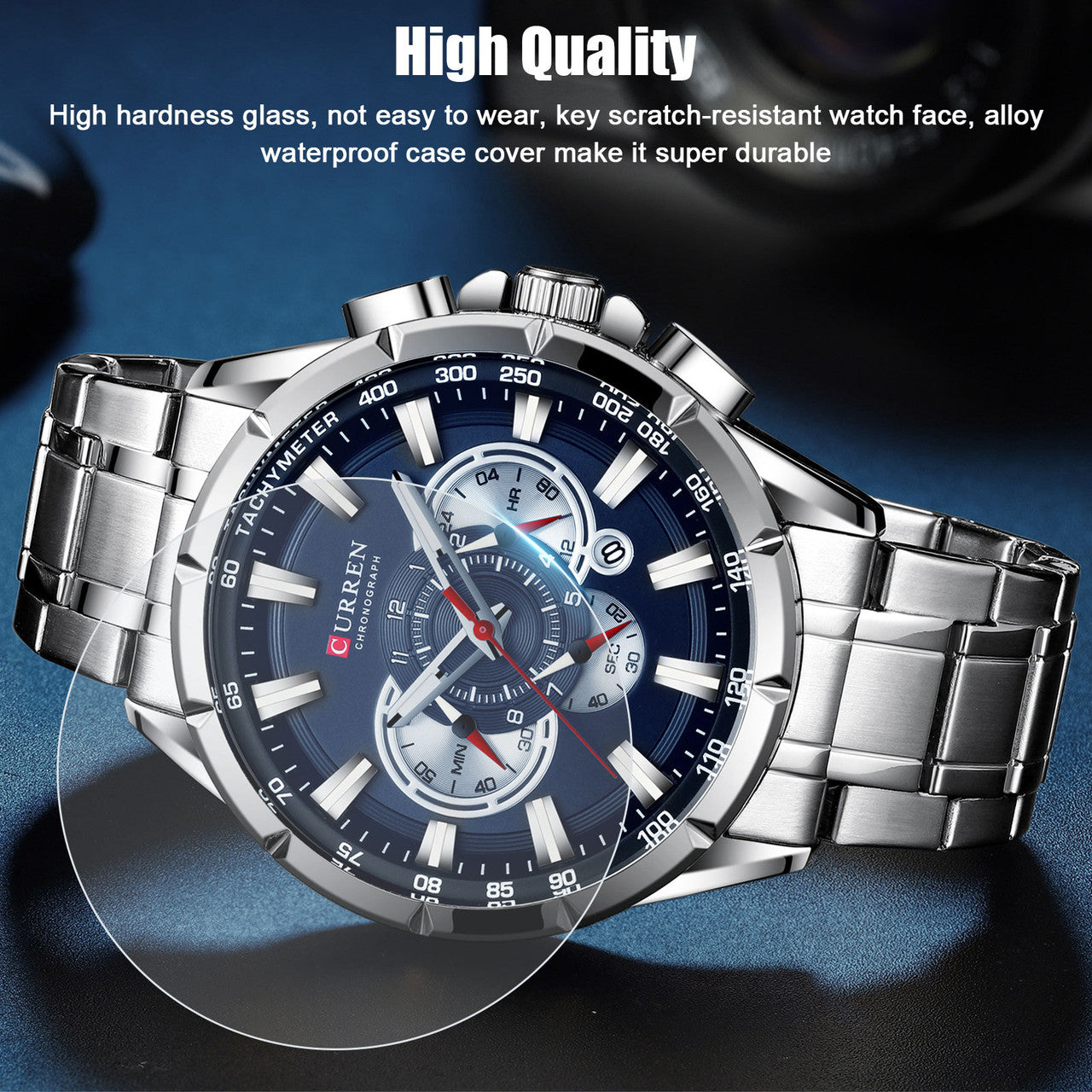 Men's Fashion Quartz Watch, 8363