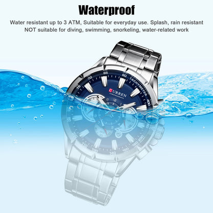 Men's Fashion Quartz Watch, 8363