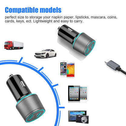 USB Type-C PD Car Charger Fast Charging Adapter with Multiple Ports