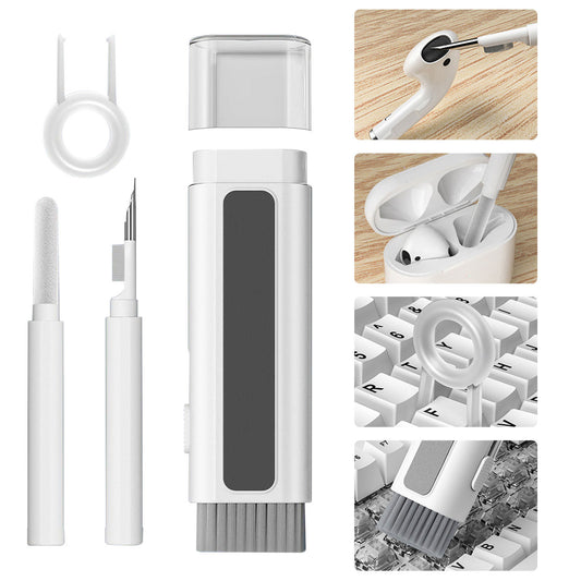 6-In-1 Cleaner Kit - For Airpod Bluetooth Earphones Earbud AirPods 2 Pro 2022 Keyboard Cleaner Brush Electronic Cleaning Kit