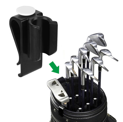 Clip On Golf Putter Bag Iron Driver Organizer, 14pcs