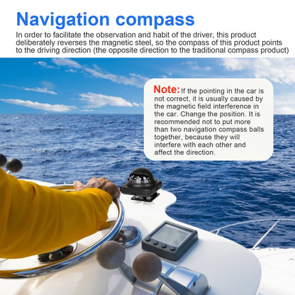 Car Ship Compass with Strong Stability and Multi-Viewing Angle