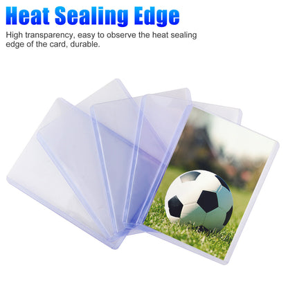 3” X 4” Top Load Card Holder for Standard Trading Cards 25-Count for Baseball, Football, Basketball, Hockey, Golf, Single Sports Cards Top Loads