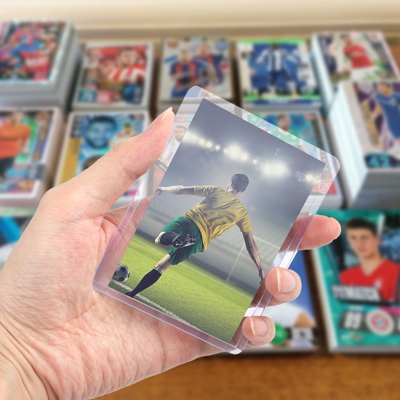 3” X 4” Top Load Card Holder for Standard Trading Cards 25-Count for Baseball, Football, Basketball, Hockey, Golf, Single Sports Cards Top Loads