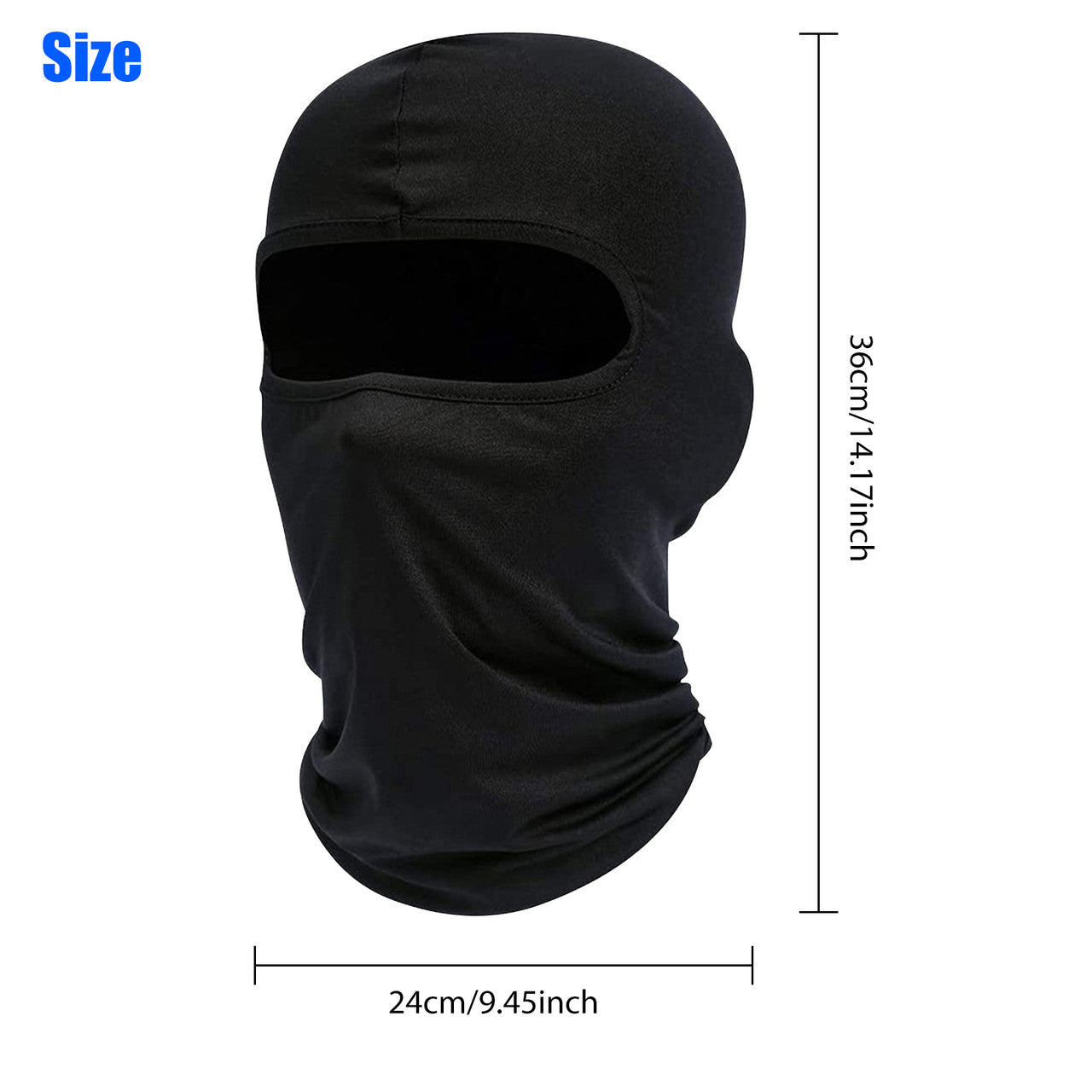 3 Packs Balaclava Face Mask - Bicycle Motorcycle Mask Windproof Camouflage Fishing Cap Face Cover for Sun Dust Protection