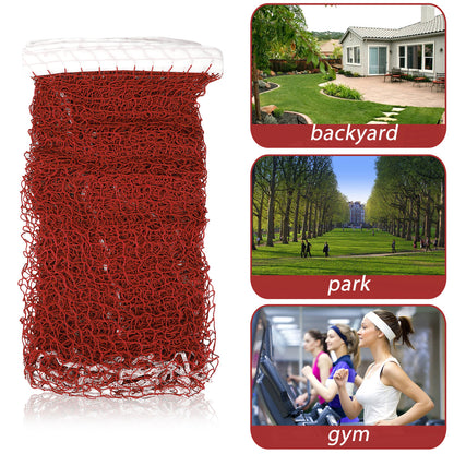 Outdoor Replacement Badminton Net, Indoor Standard Regulation Badminton Court Training Nets for Tennis, Soccer Tennis, Pickleball, Kids Volleyball