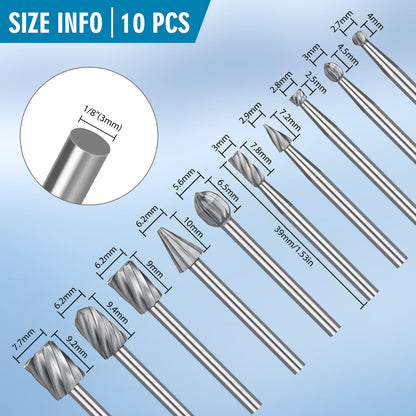 Wood Carving Drill Bit Set for DIY Projects and Home Improvement, 20pcs