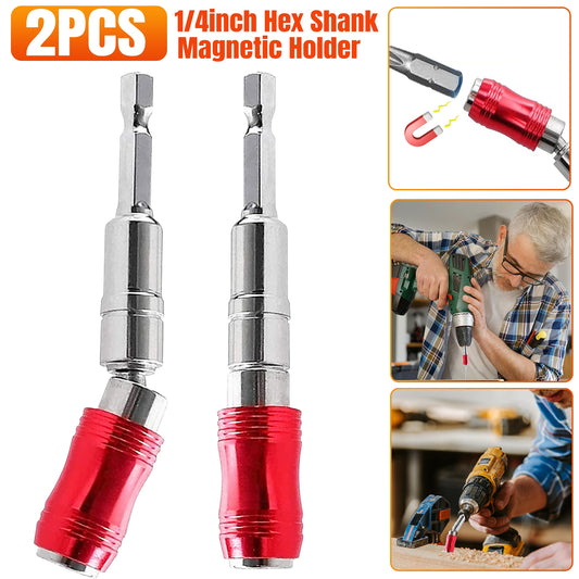 2pcs Magnetic Screwdriver Extension Drill Bit